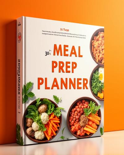 Cover des 30-Tage-Meal-Prep-Planners